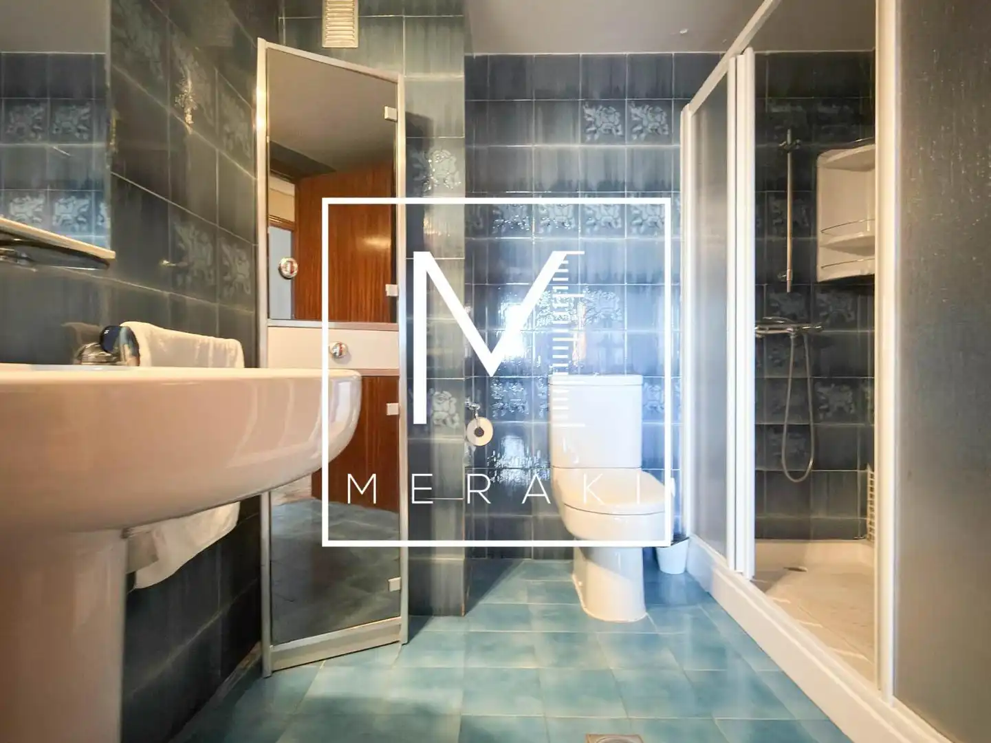 Badezimmer von Wohnung zum Verkauf in Albacete mit Heizung, Terrasse und Abstellraum