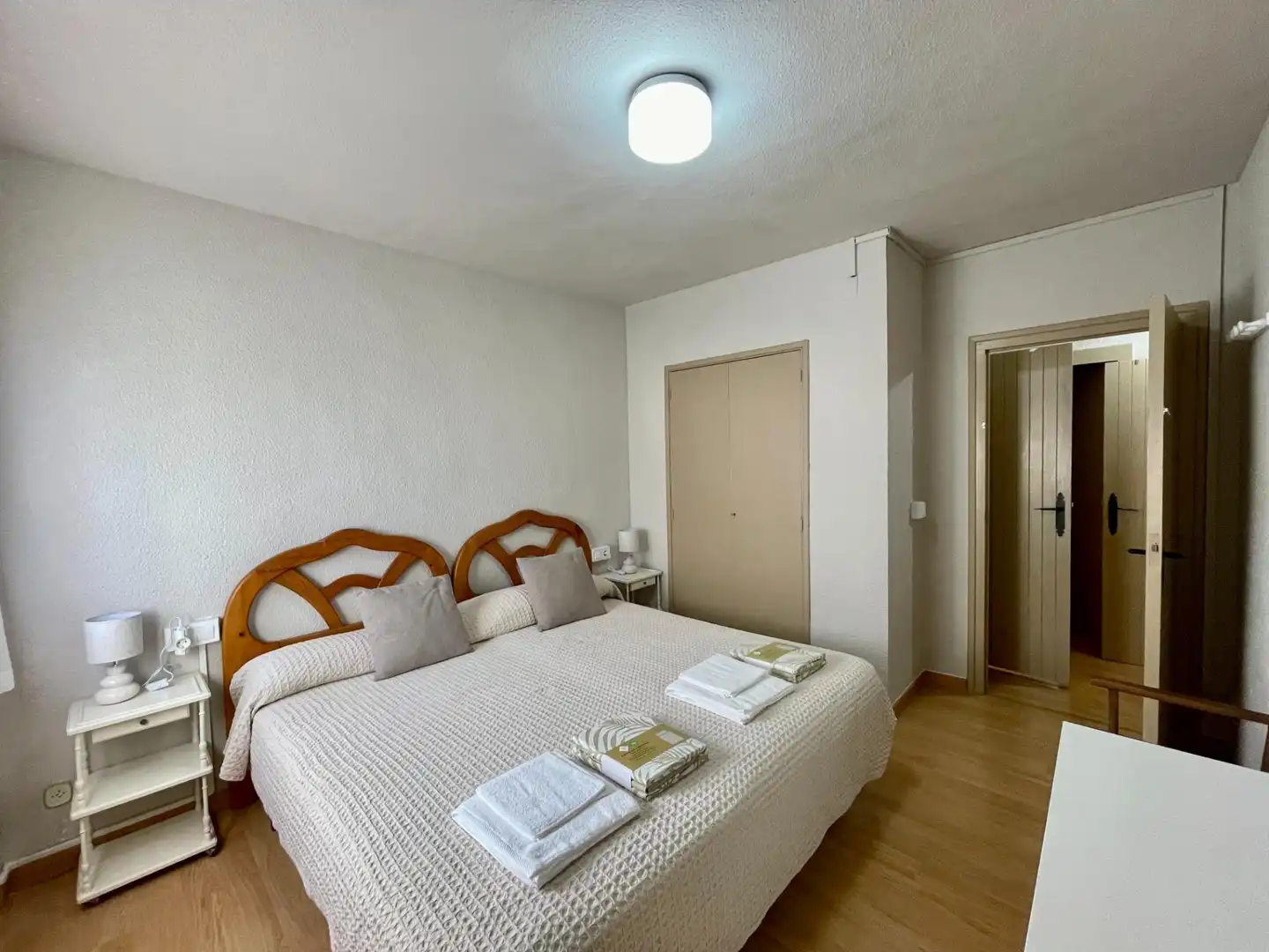 Bedroom of Flat for rent in Alcalá de la Selva  with Heating, Terrace and Storage room