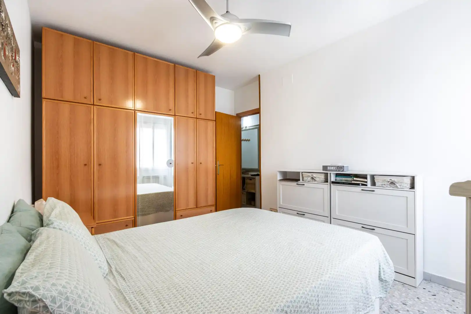Bedroom of Flat for sale in Sabadell  with Heating, Terrace and Balcony
