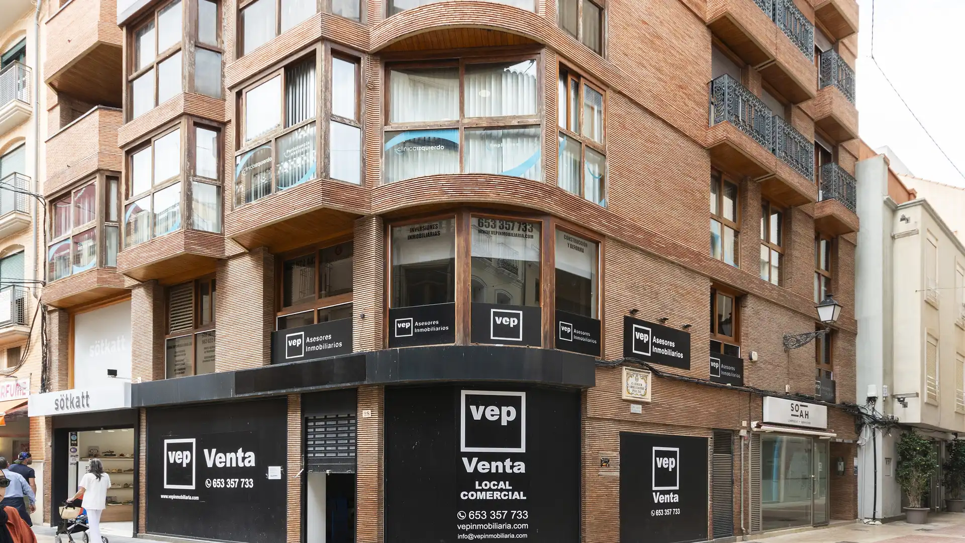 Exterior view of Premises for sale in Gandia  with Air Conditioner