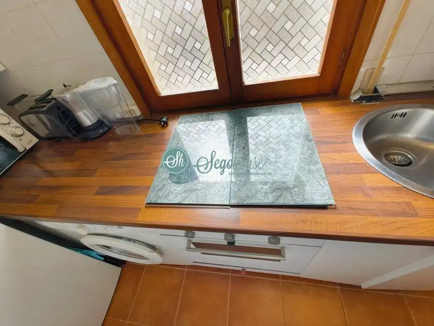 Cocina de Piso en venta en Segovia con Calefacción, Parquet y Terraza