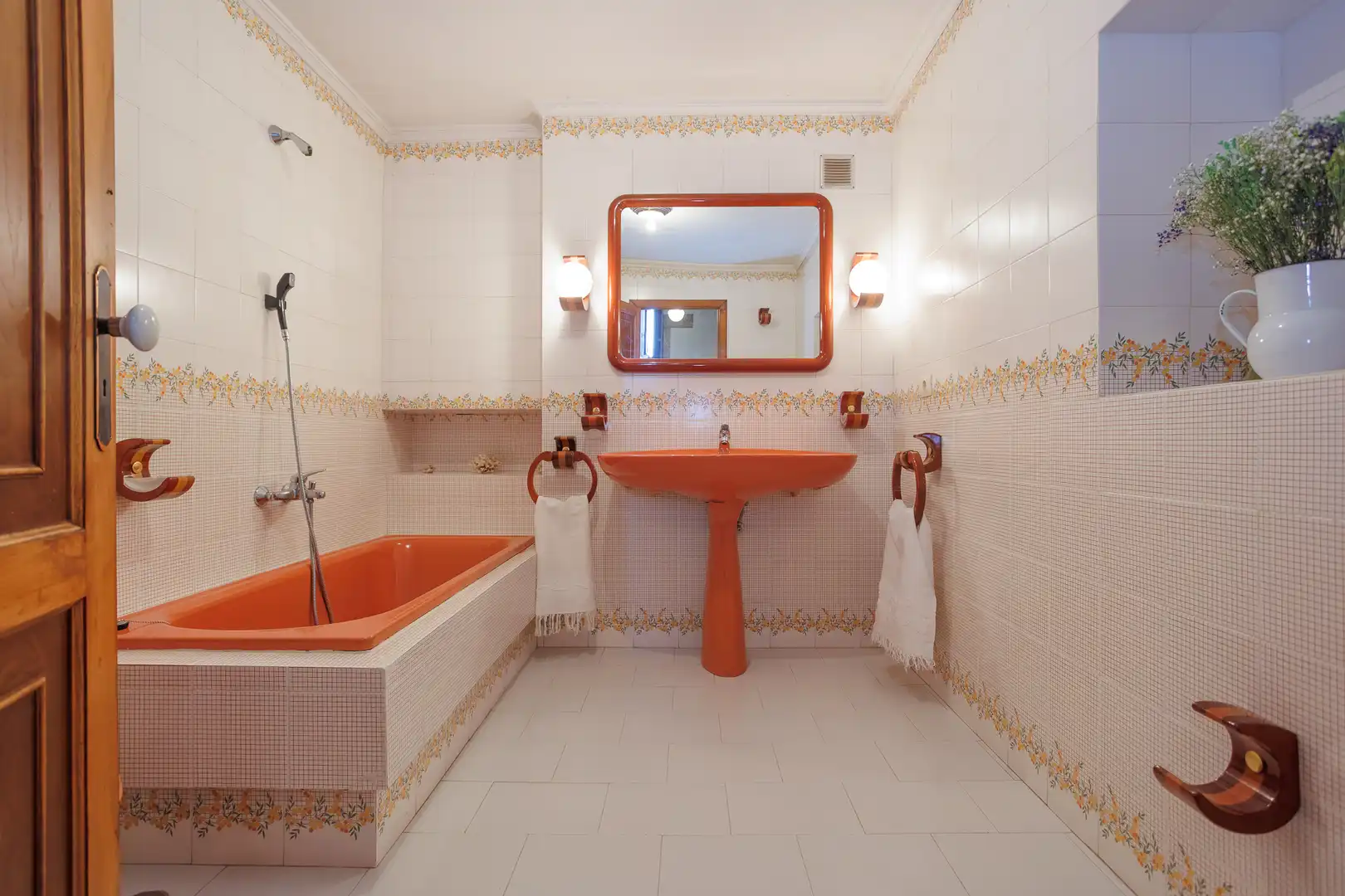 Badezimmer von Country house zum Verkauf in Lalín mit Möbliert