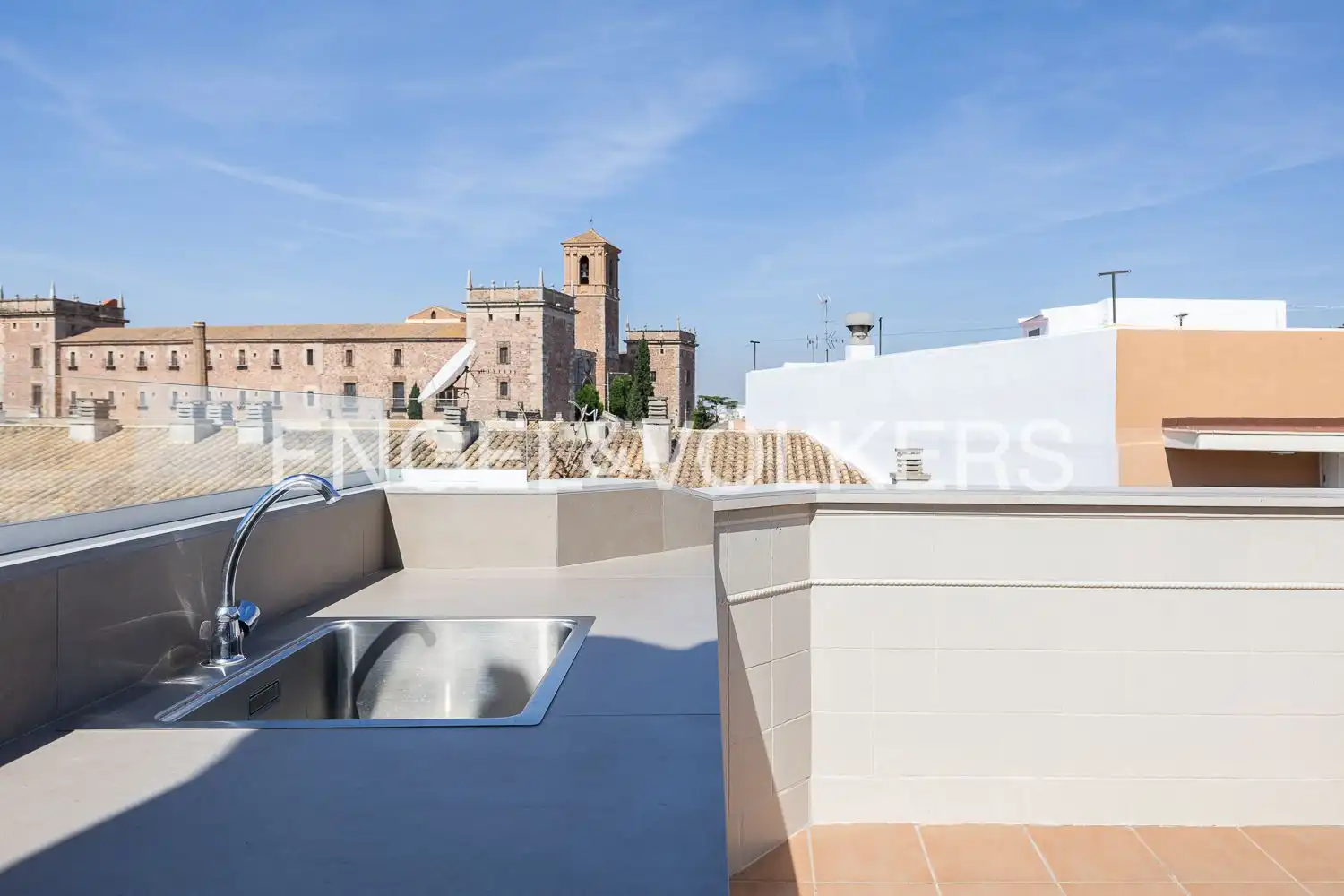 Terrace of Attic for rent in El Puig de Santa Maria  with Air Conditioner, Heating and Terrace