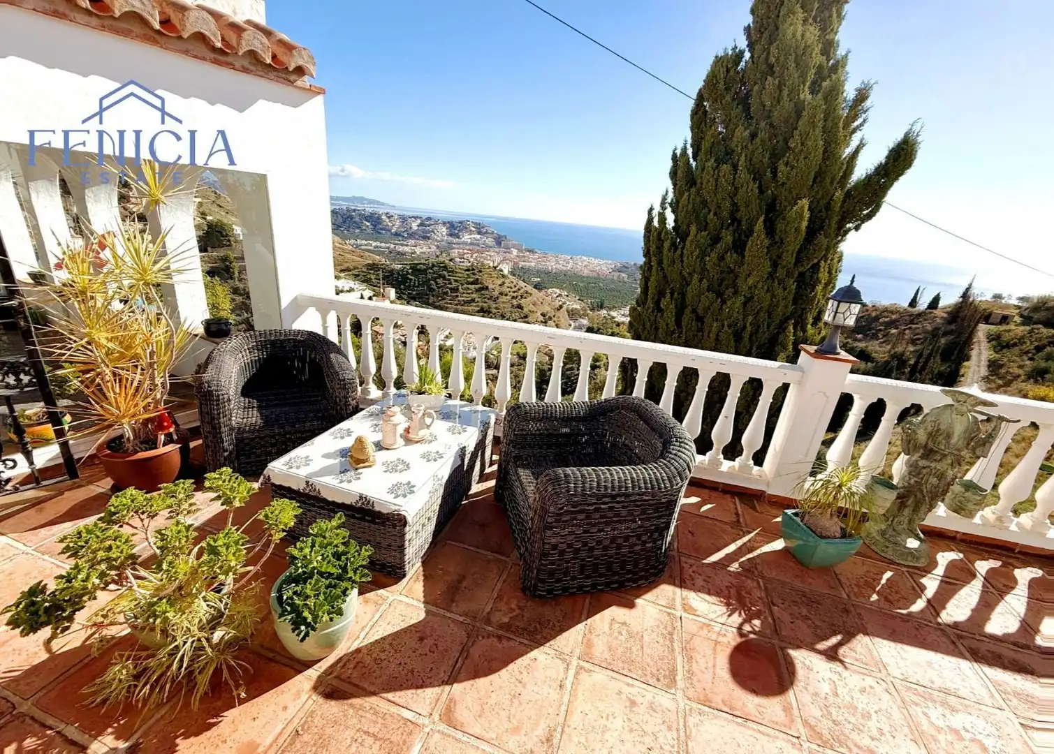 Terraza de Casa o chalet en venta en Almuñécar con Aire acondicionado, Calefacción y Jardín privado