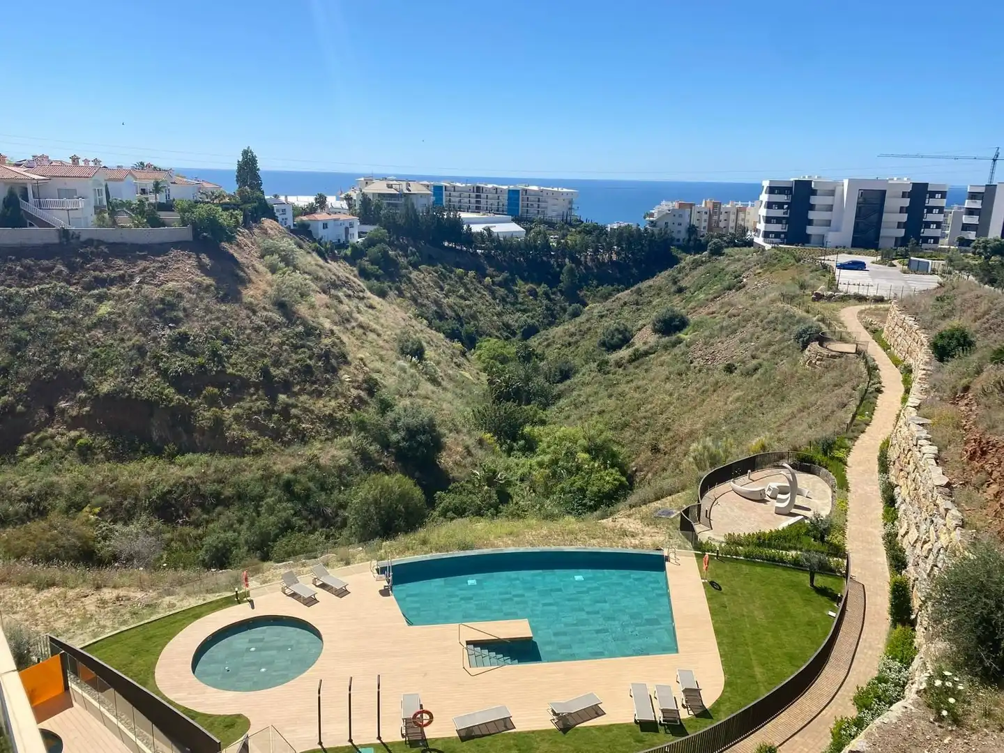 Piscina de Apartamento en venta en Fuengirola con Aire acondicionado, Terraza y Trastero