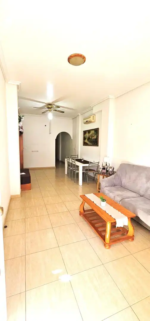 Wohnzimmer von Haus oder Chalet zum Verkauf in San Pedro del Pinatar mit Klimaanlage, Terrasse und Möbliert