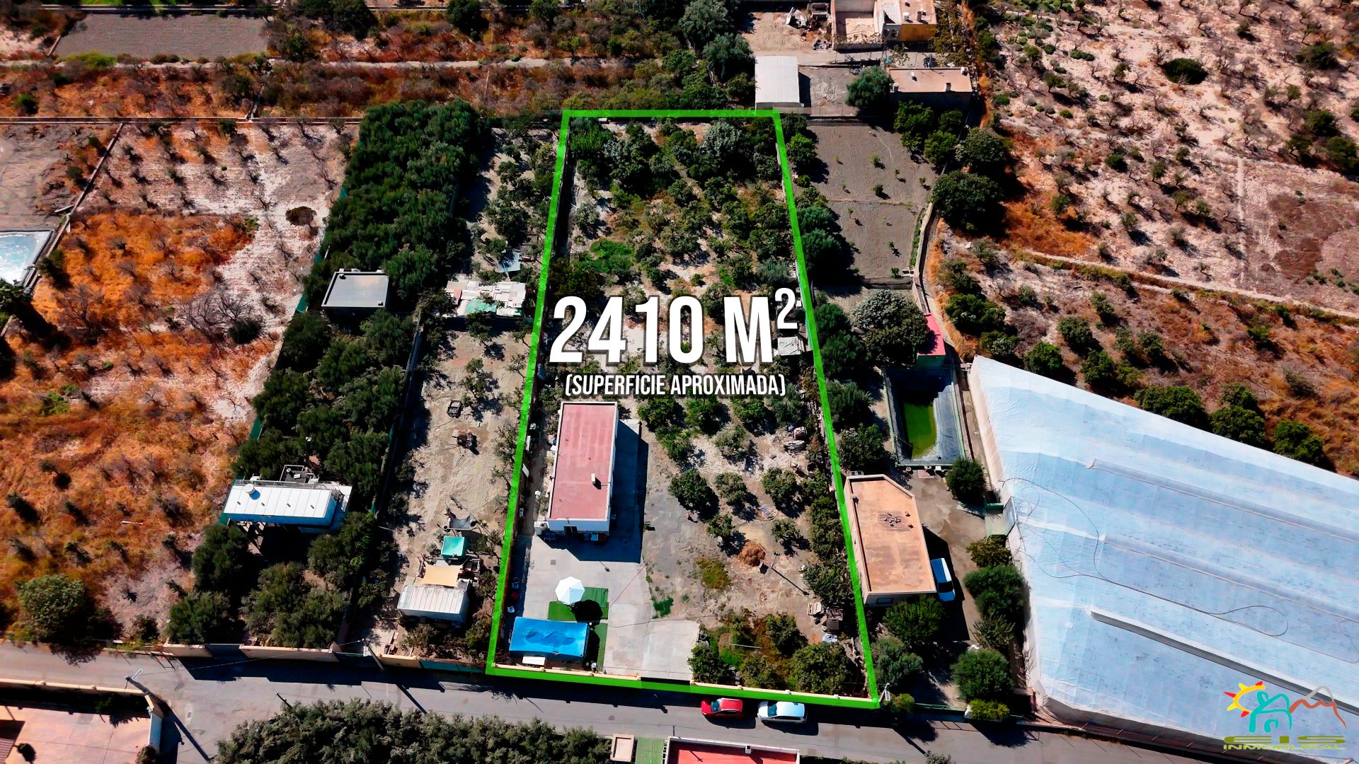 Finca rústica en venda en Benahadux amb Aire condicionat, Jardí privat i Piscina
