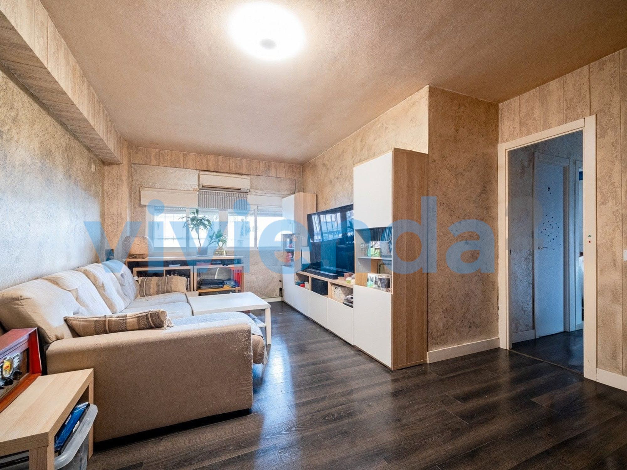 Living room of Flat for sale in  Madrid Capital  with Air Conditioner