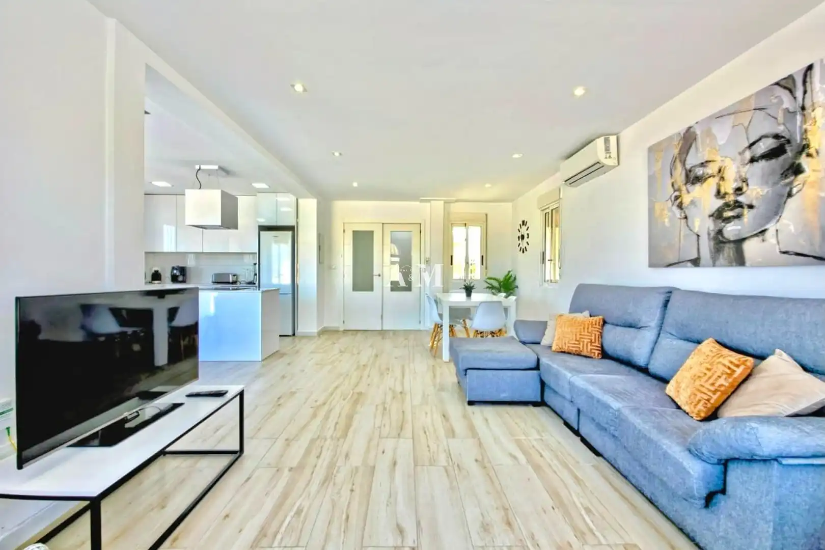Sala de estar de Casa o chalet de alquiler en Orihuela con Aire acondicionado, Calefacción y Terraza