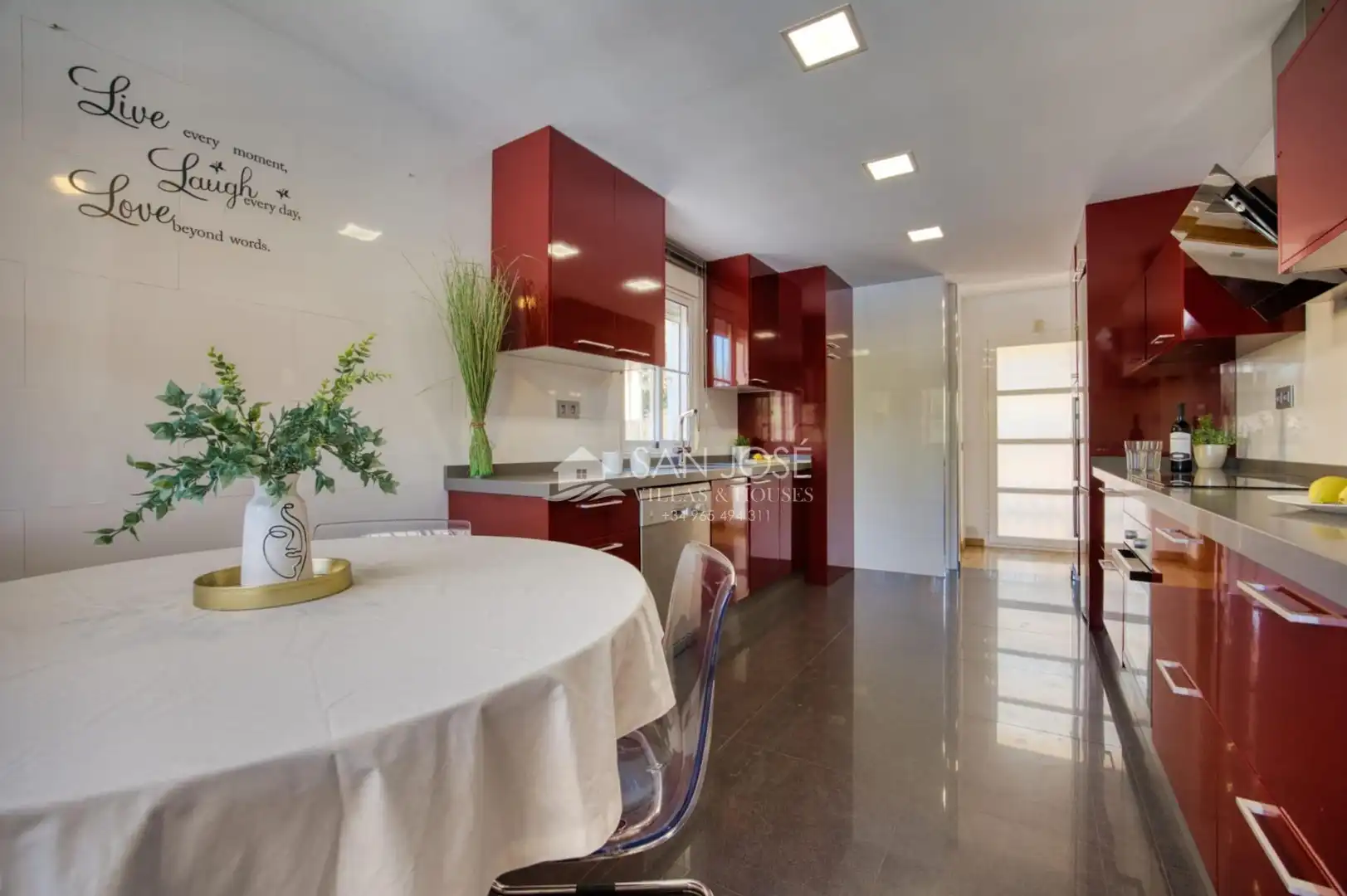 Kitchen of Houses for sale in Aspe  with Air Conditioner, Heating and Private garden