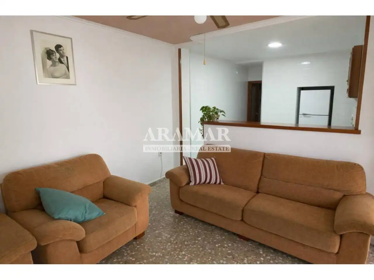 Sala de estar de Casa o chalet en venta en Pego con Jardín privado, Terraza y Amueblado