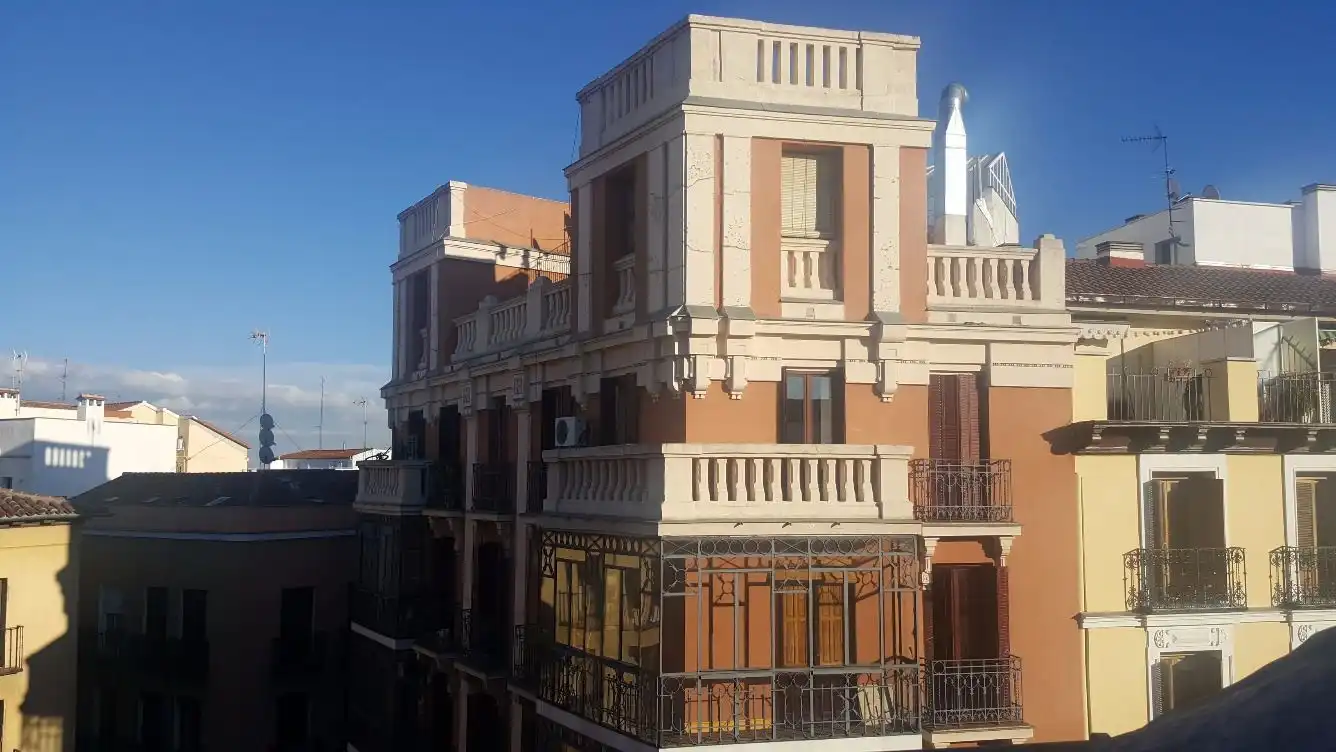 Vista exterior de Ático de alquiler en Madrid con Aire acondicionado, Calefacción y Amueblado