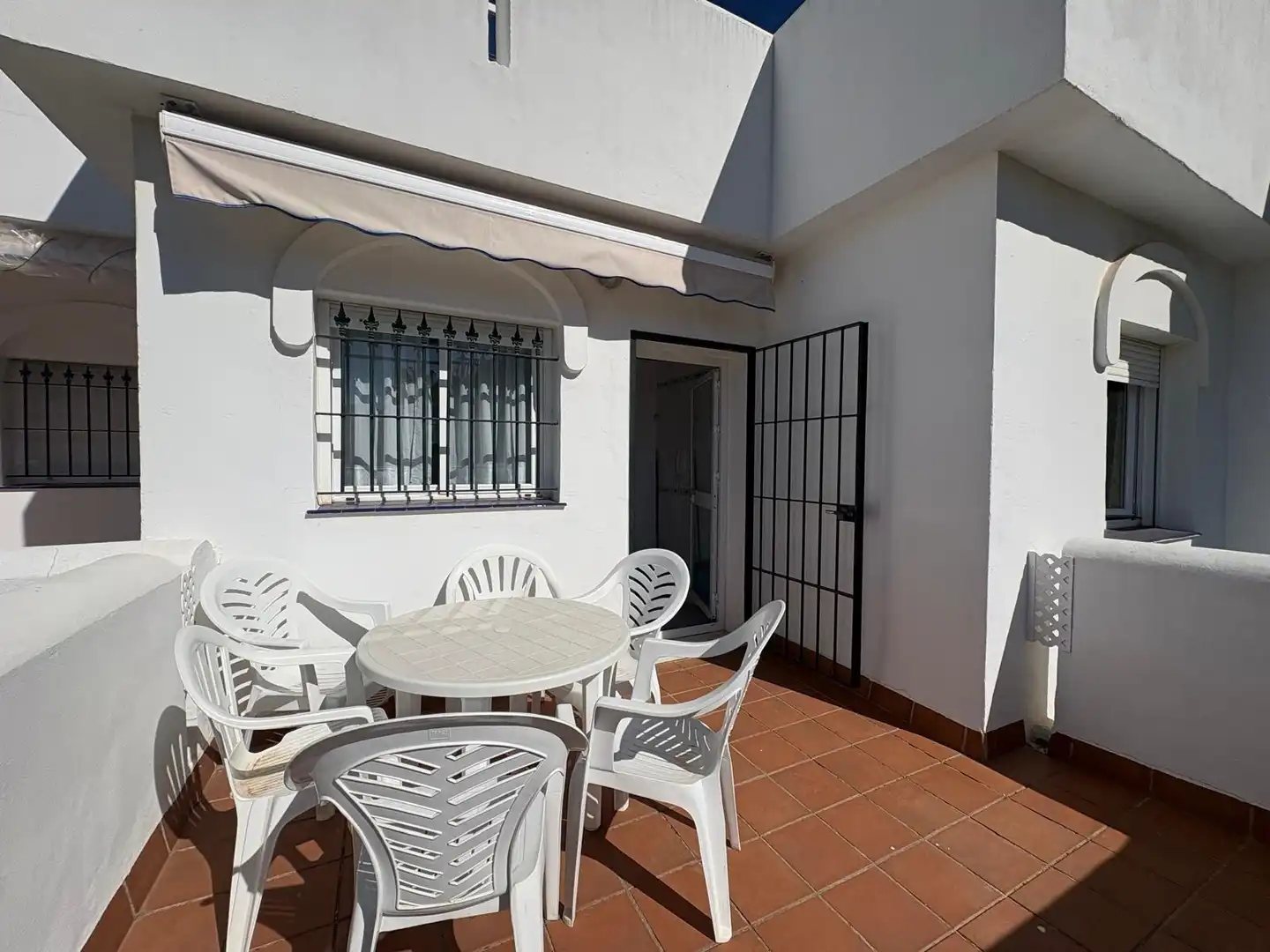 Terrace of Apartments for sale in Chiclana de la Frontera  with Private garden, Terrace and Furnished