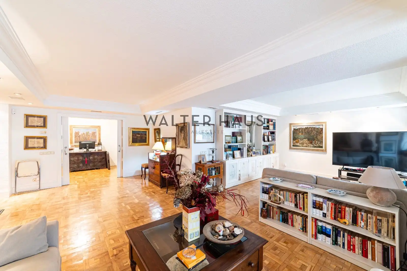 Living room of Flat for sale in Madrid  with Air Conditioner, Heating and Terrace