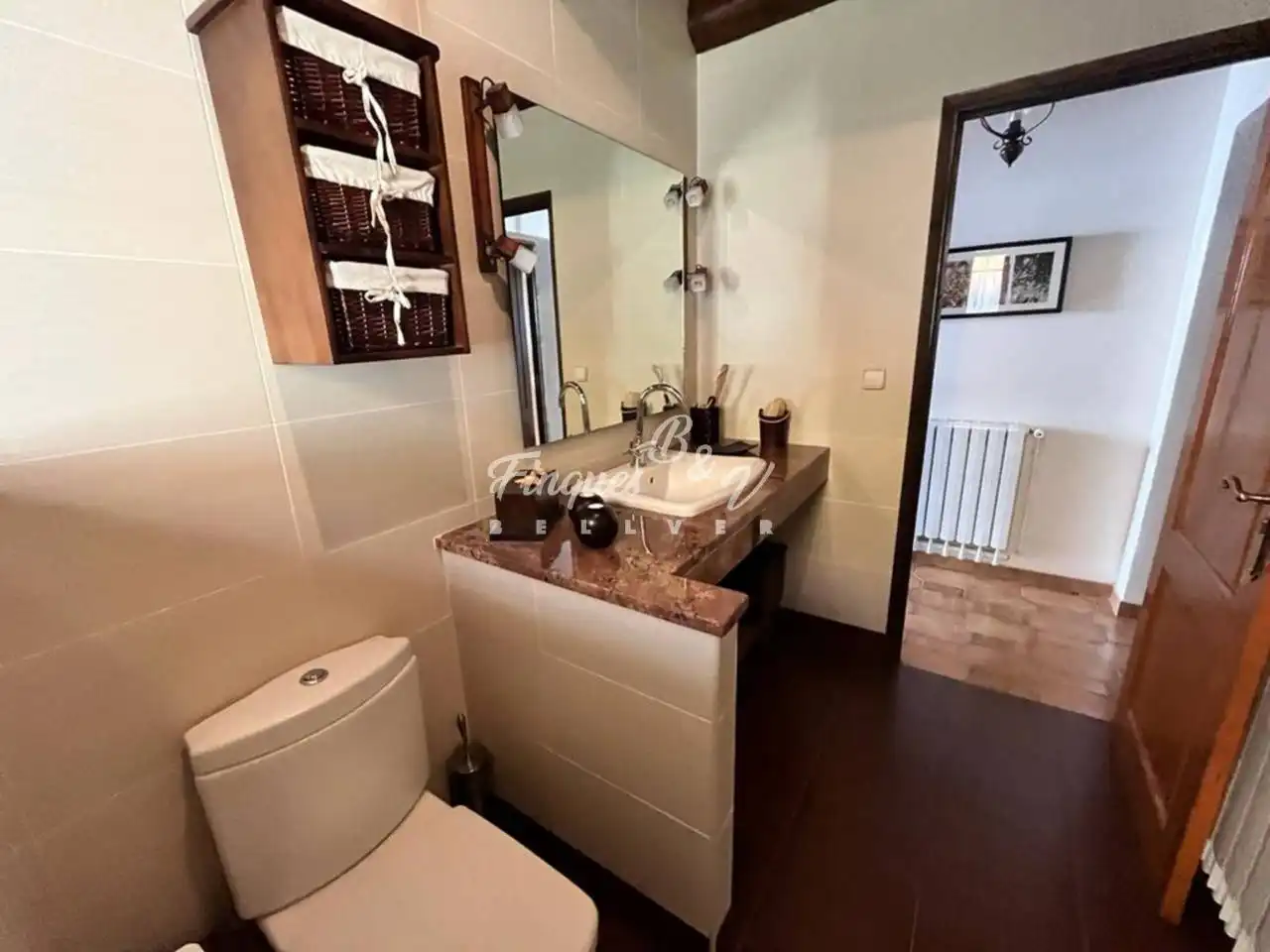 Bathroom of Houses for rent in Dorres  with Heating, Private garden and Parquet flooring