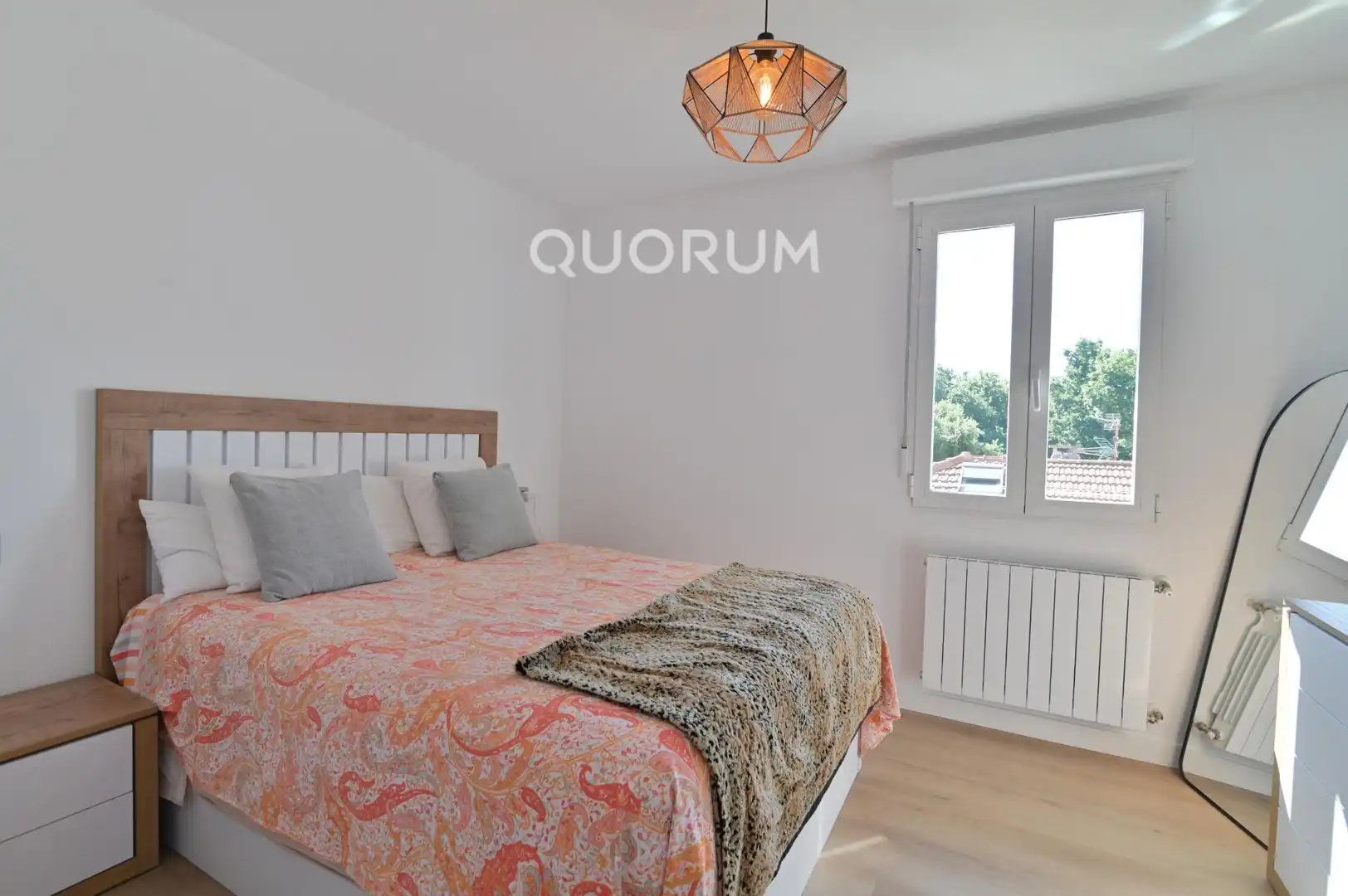 Schlafzimmer von Wohnung zum Verkauf in Galdakao mit Heizung, Terrasse und Möbliert