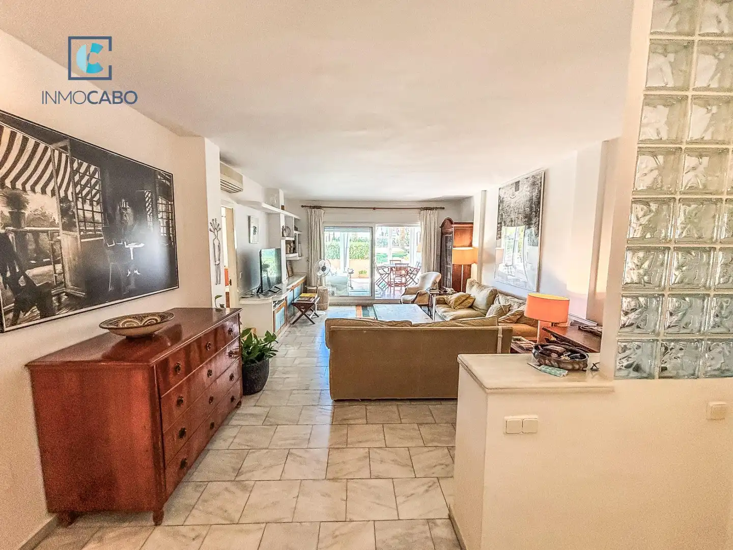 Wohnzimmer von Erdgeschoss zum Verkauf in Cartagena mit Heizung, Privatgarten und Terrasse