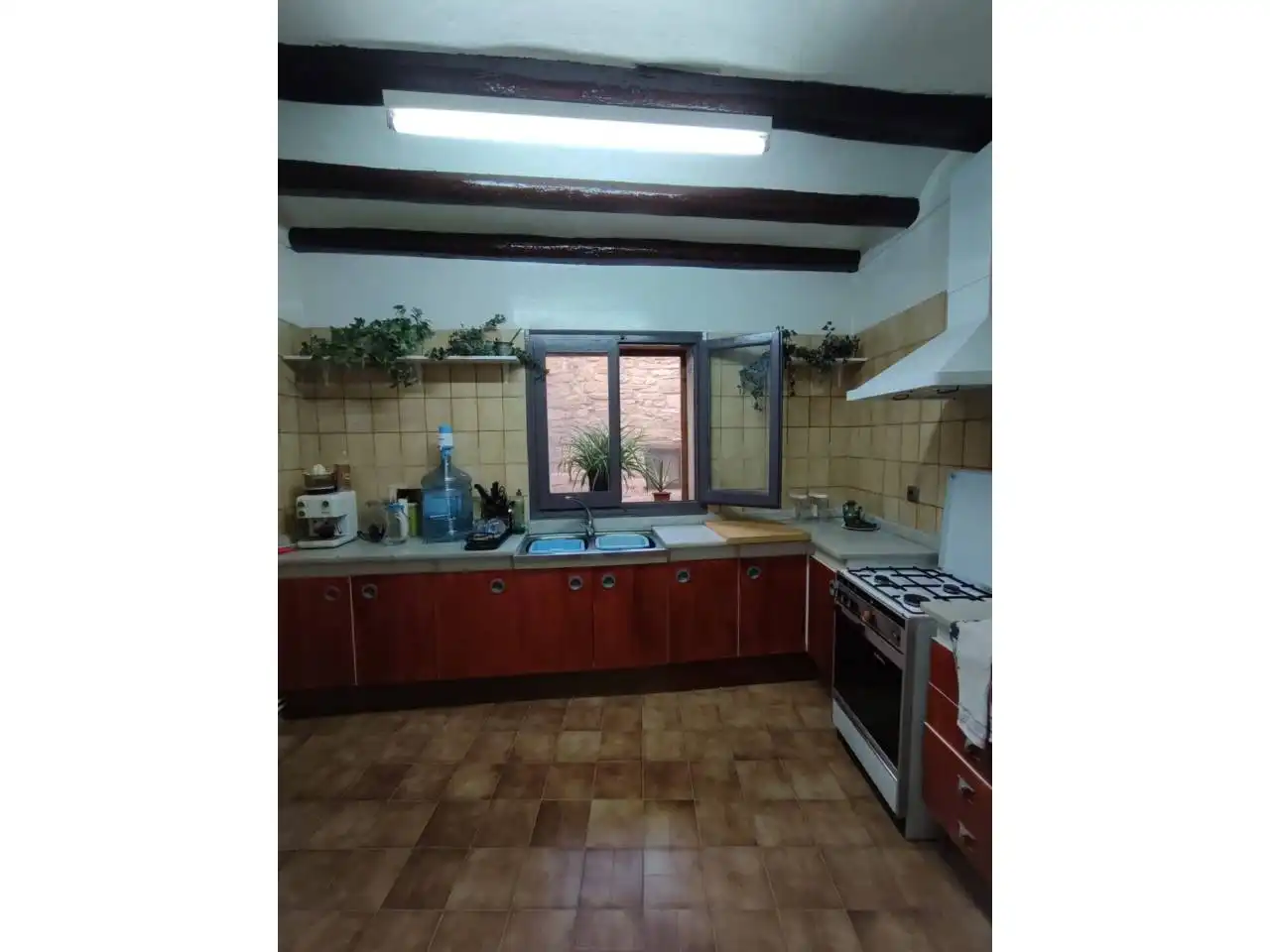 Cuina de Casa o xalet en venda en Sant Guim de la Plana amb Calefacció i Terrassa