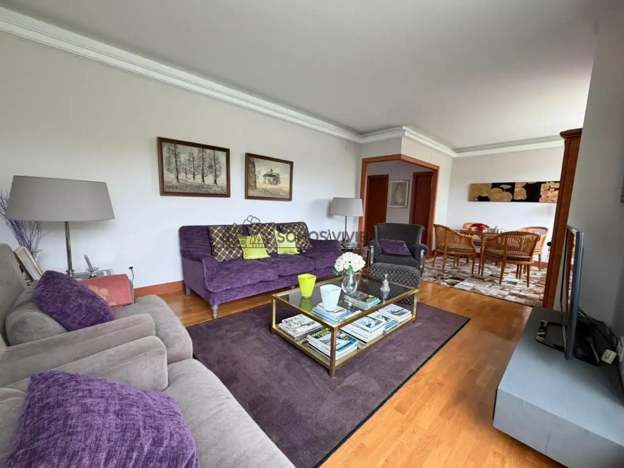 Sala de estar de Casa o chalet en venta en Ourense Capital  con Calefacción, Jardín privado y Terraza