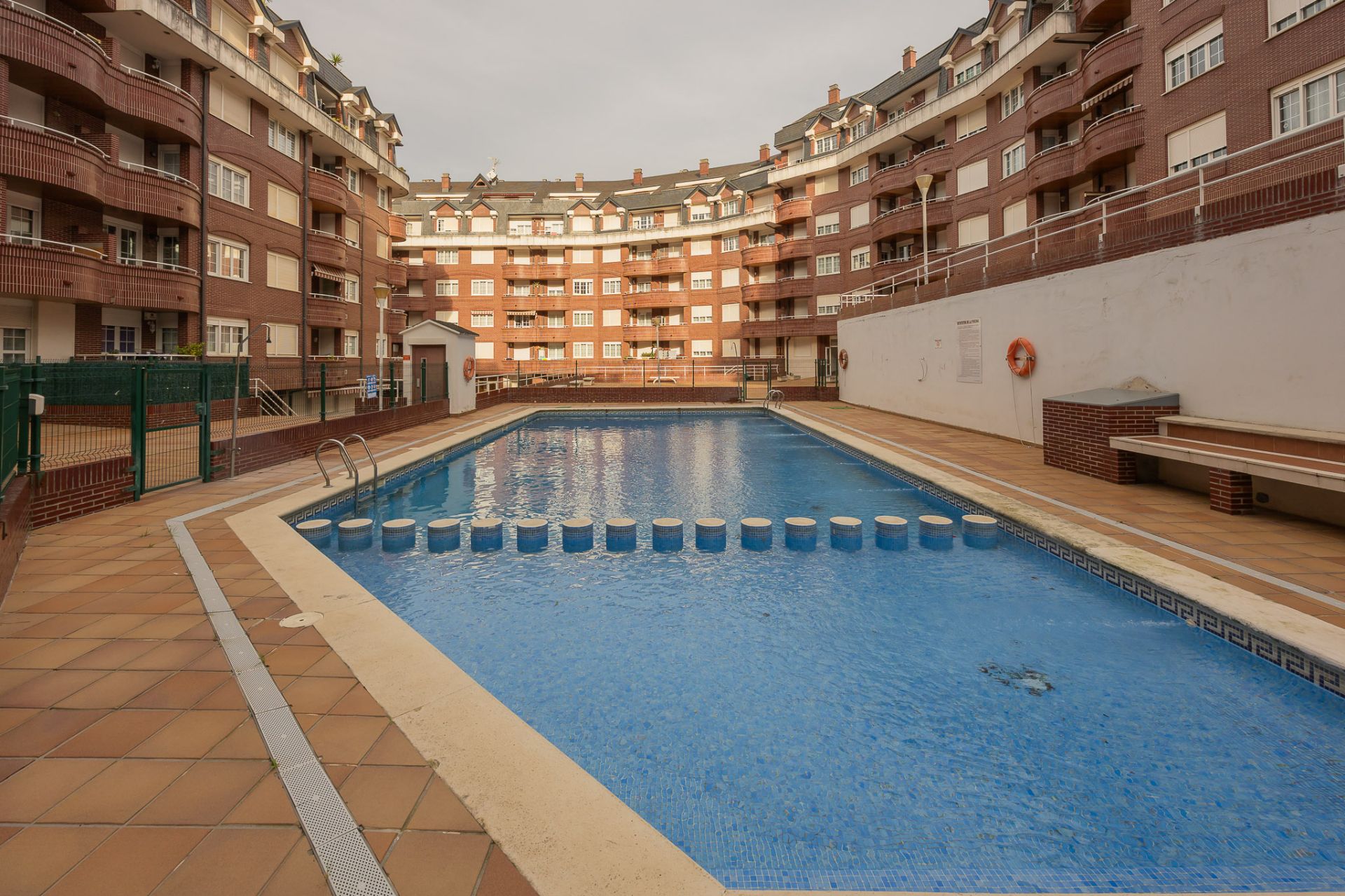 Swimming pool of Flat for sale in Castro-Urdiales  with Heating, Furnished and Balcony