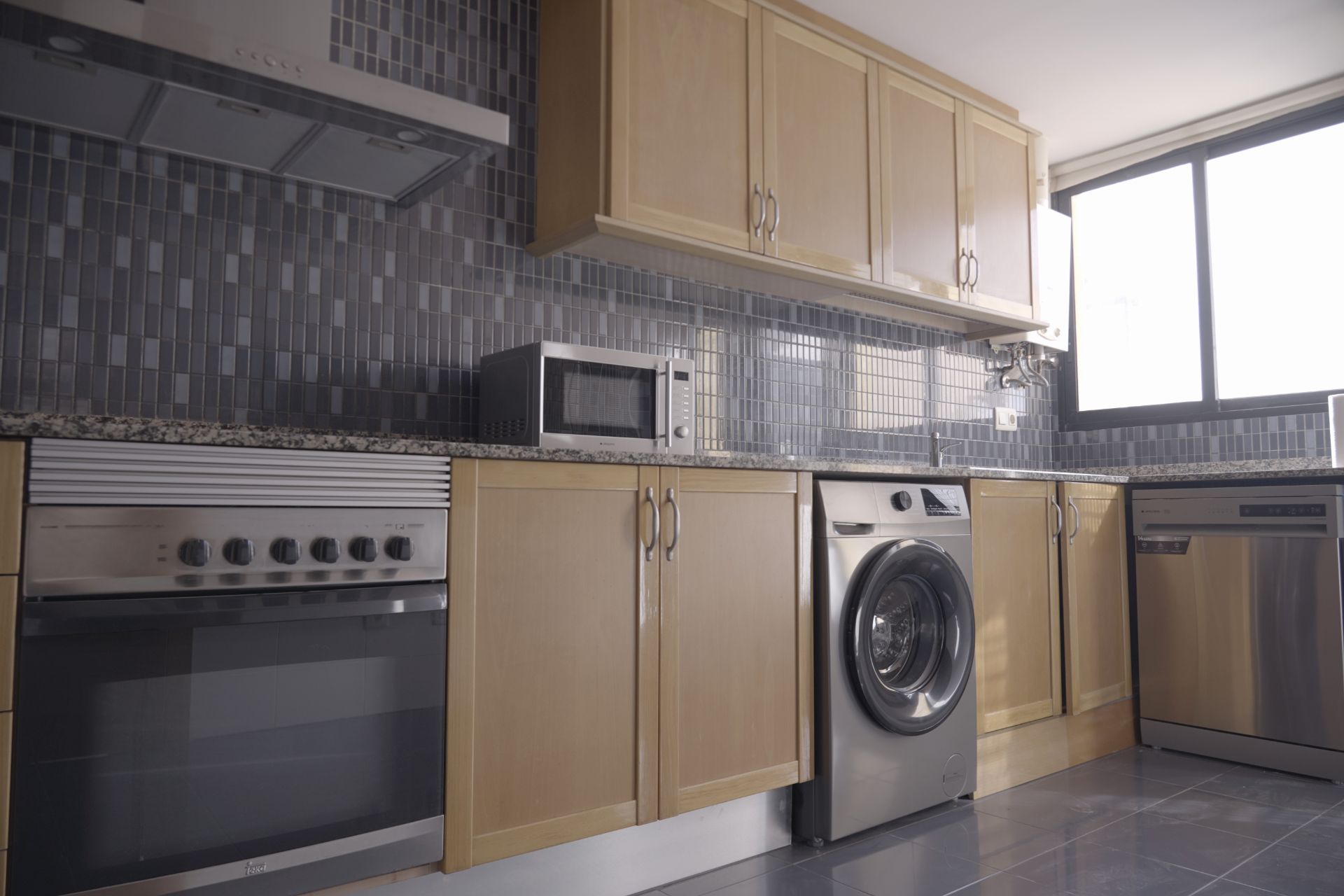 Kitchen of Attic to rent in Catarroja  with Air Conditioner, Terrace and Washing machine