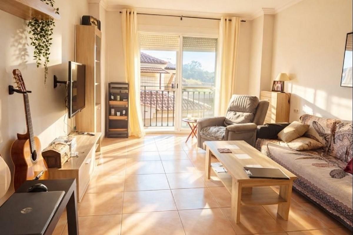 Sala d'estar de Pis en venda en  Murcia Capital amb Aire condicionat i Traster