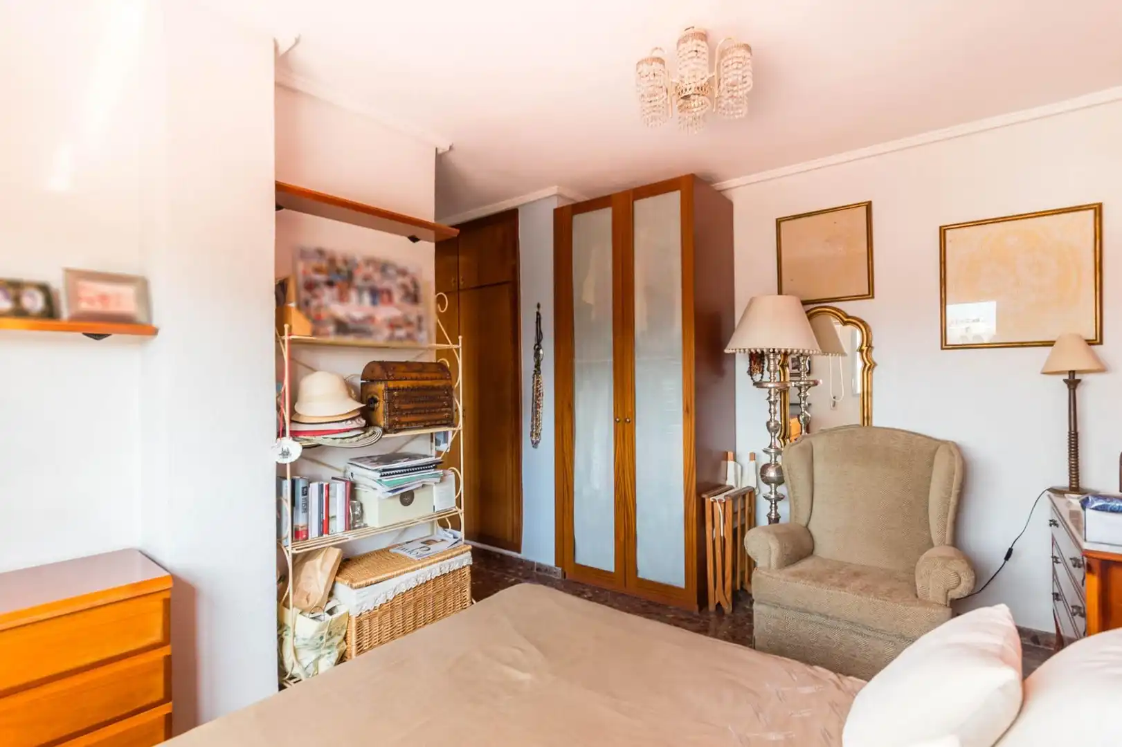 Bedroom of Flat for sale in Murcia  with Air Conditioner, Terrace and Storage room
