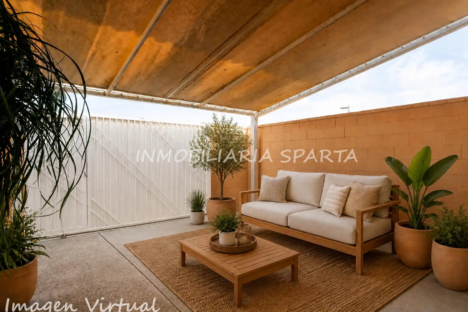 Terrace of Detached homes for sale in Bollullos de la Mitación  with Air Conditioner, Terrace and Oven