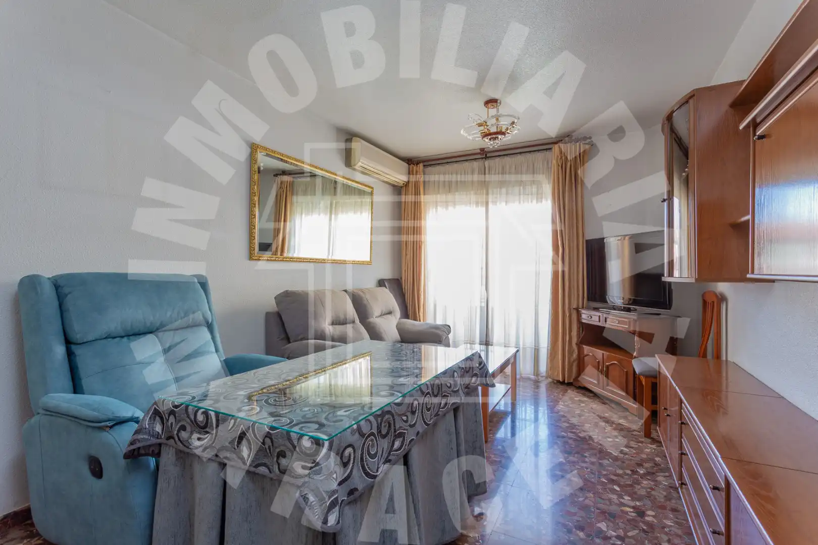 Sala de estar de Apartamento en venta en Maracena con Aire acondicionado, Terraza y Horno