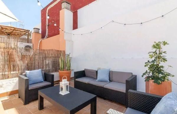 Terrace of Attic to rent in  Sevilla Capital  with Air Conditioner, Heating and Terrace