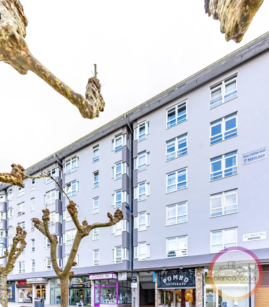 Exterior view of Flat for sale in Carballo  with Heating and Alarm