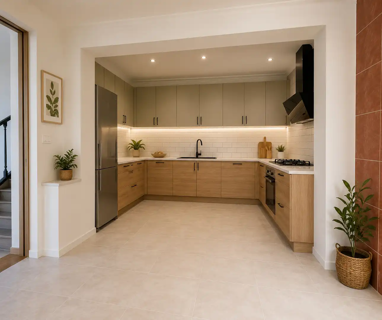 Cocina de Casa adosada en venta en Manacor con Terraza y Alarma