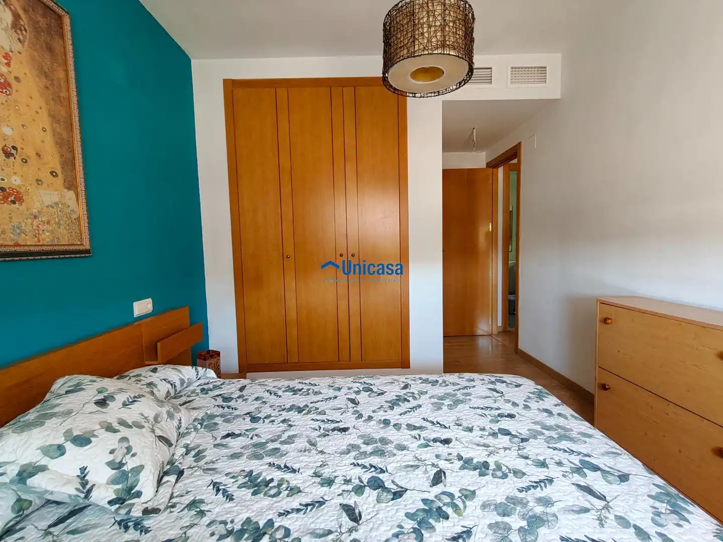 Bedroom of Flat for rent in Málaga  with Air Conditioner, Furnished and Community pool