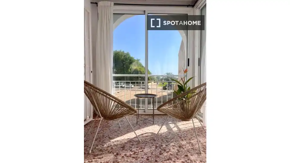 Terrace of Flat for rent in Oliva Playa