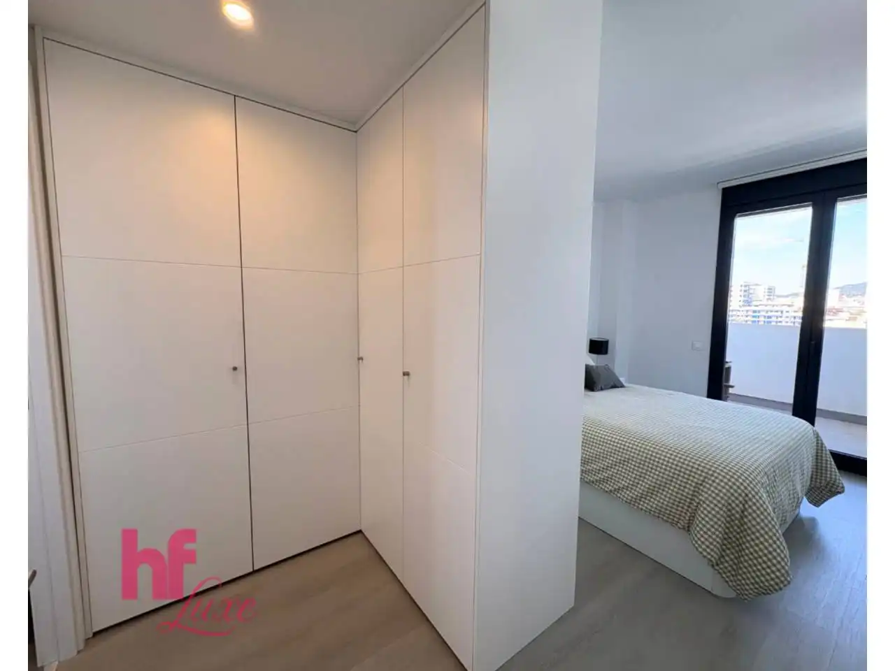 Schlafzimmer von Wohnung zum Verkauf in L'Hospitalet de Llobregat mit Klimaanlage, Heizung und Terrasse