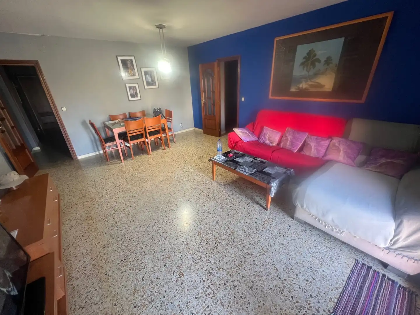 Living room of Flat for sale in Badalona  with Balcony