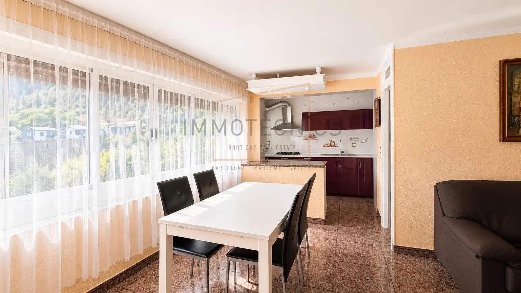 Kitchen of Apartments for sale in Calella  with Furnished and Balcony