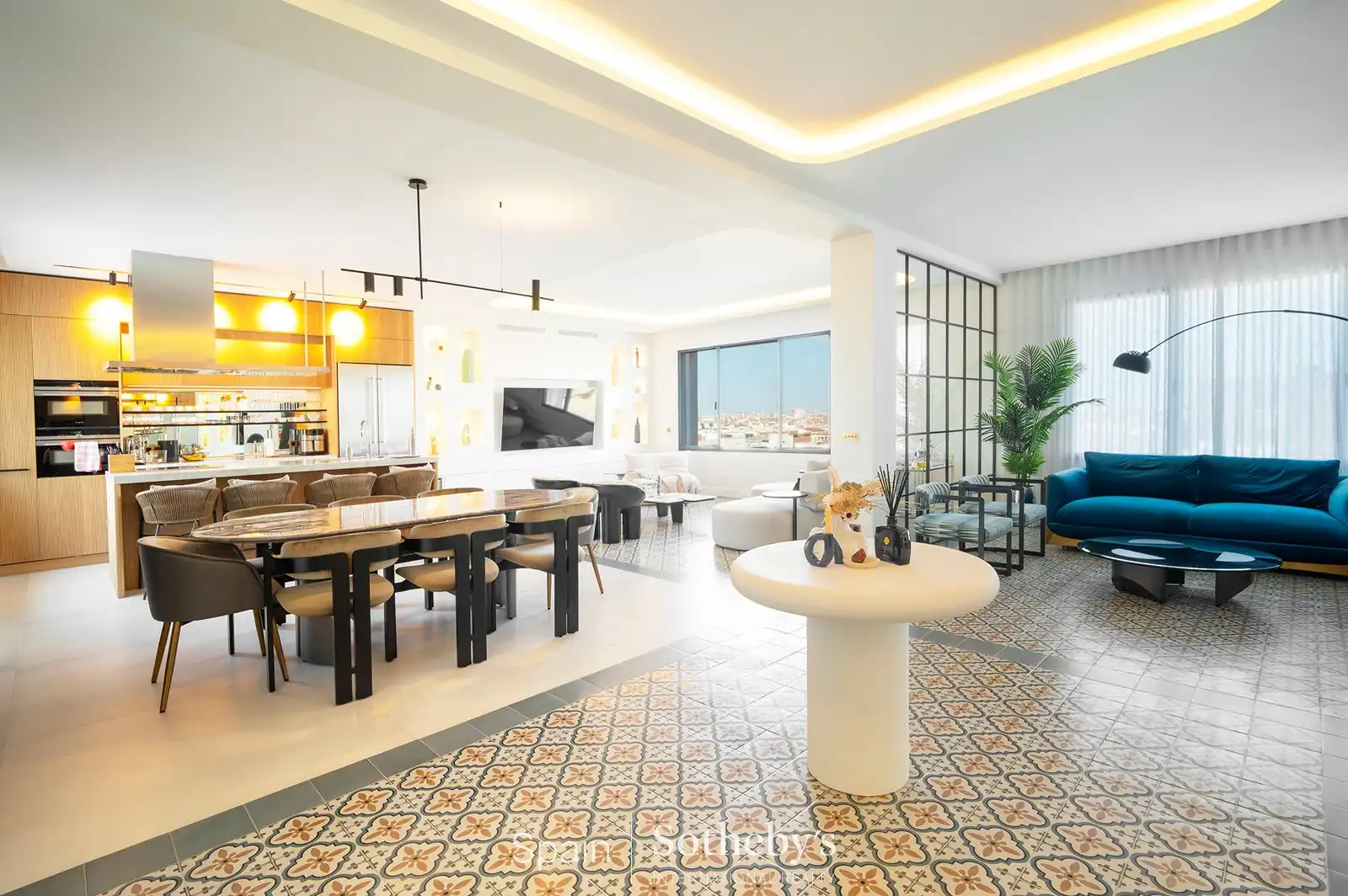 Living room of Attic for sale in Madrid  with Air Conditioner, Terrace and Storage room
