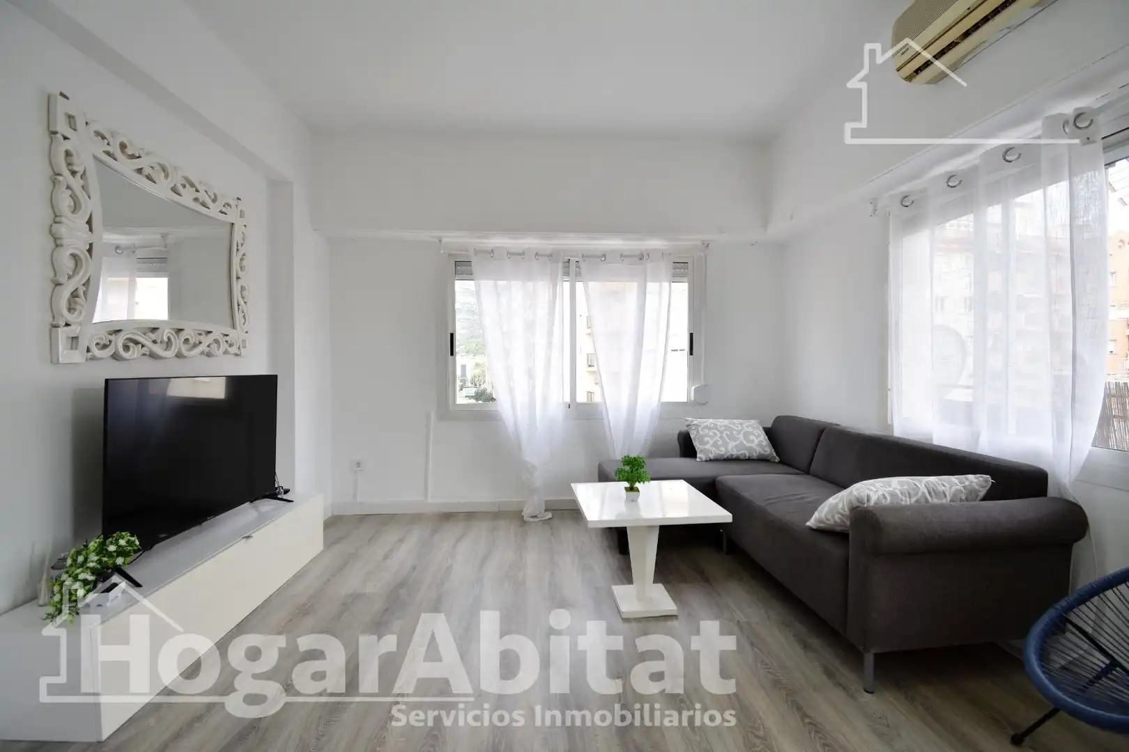 Living room of Flat for sale in Dénia  with Air Conditioner, Heating and Terrace