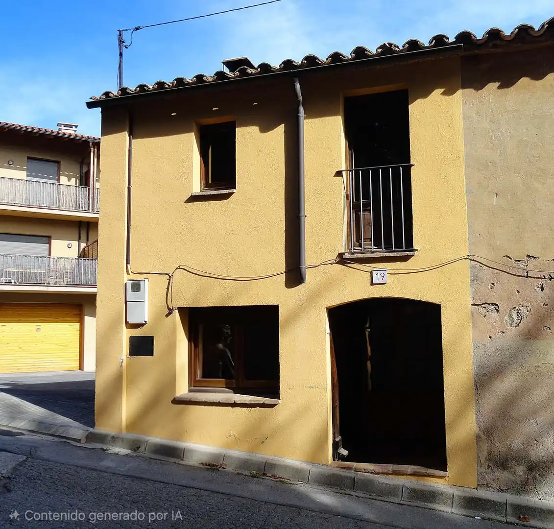 Außenansicht von Einfamilien-Reihenhaus zum Verkauf in Moià mit Heizung, Terrasse und Balkon