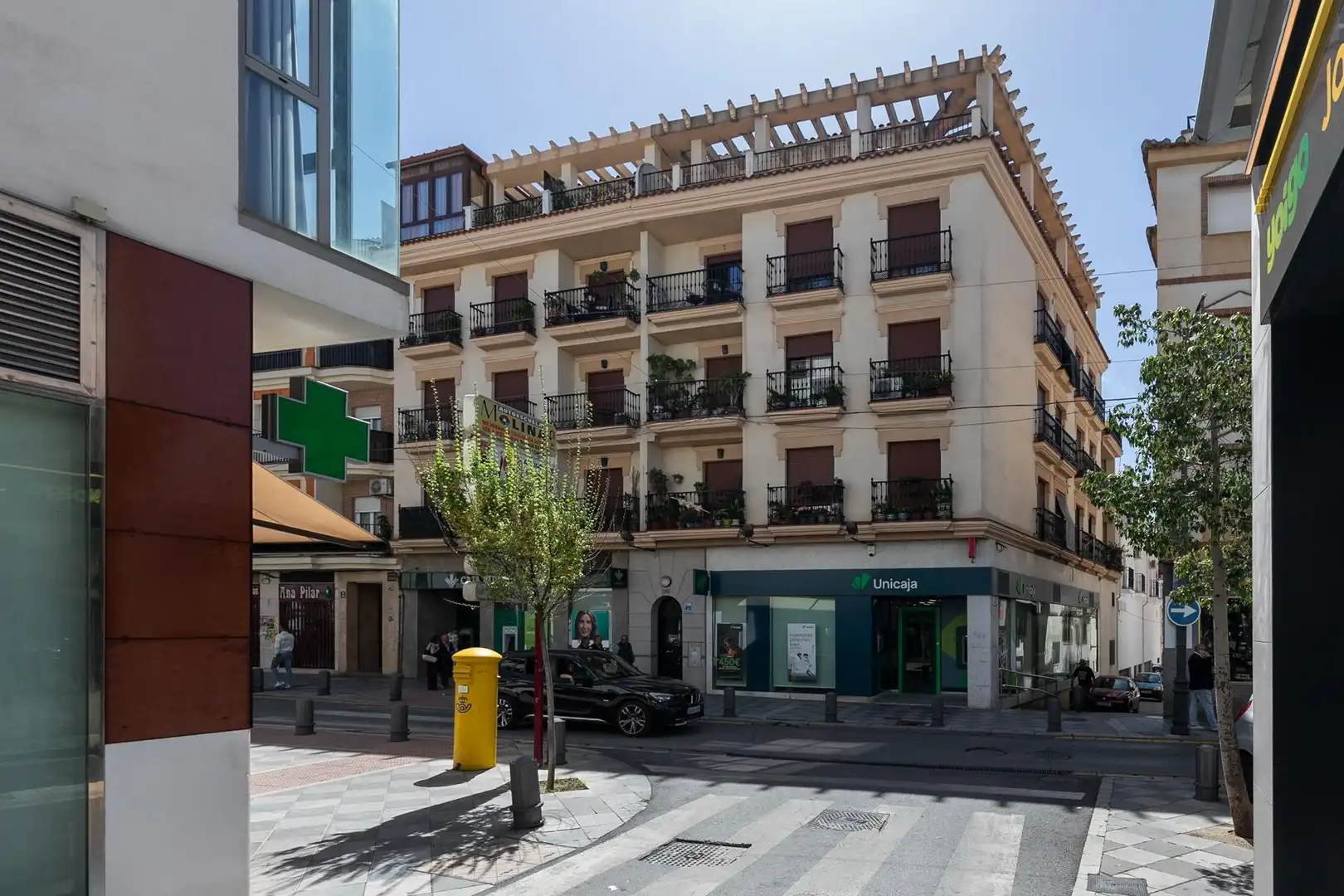 Vista exterior de Piso de alquiler en Atarfe con Aire acondicionado, Trastero y Amueblado