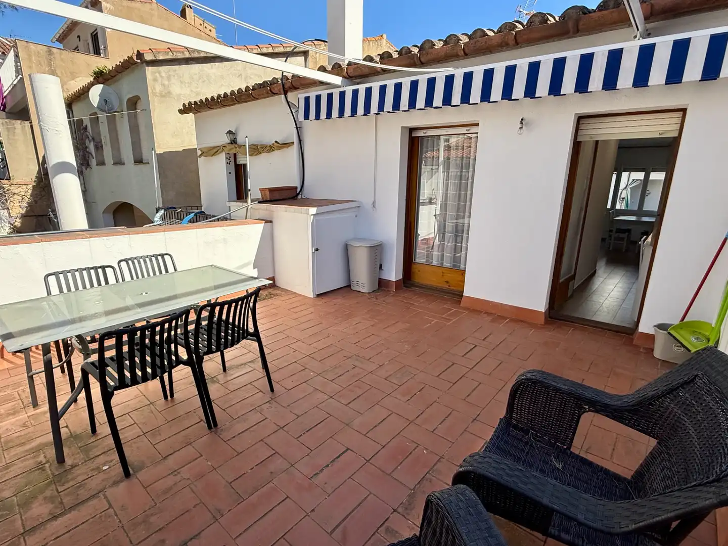 Terrasse von Wohnung zur Miete in Palafrugell mit Klimaanlage, Parkett und Terrasse