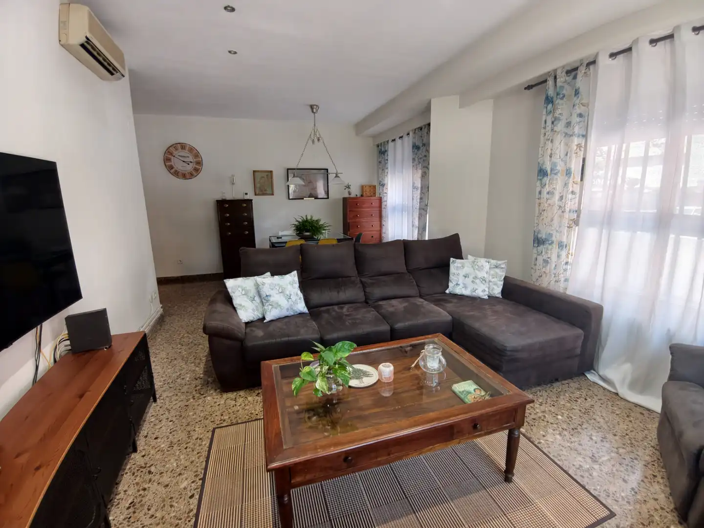 Sala de estar de Piso en venta en Valencia con Aire acondicionado, Calefacción y Horno