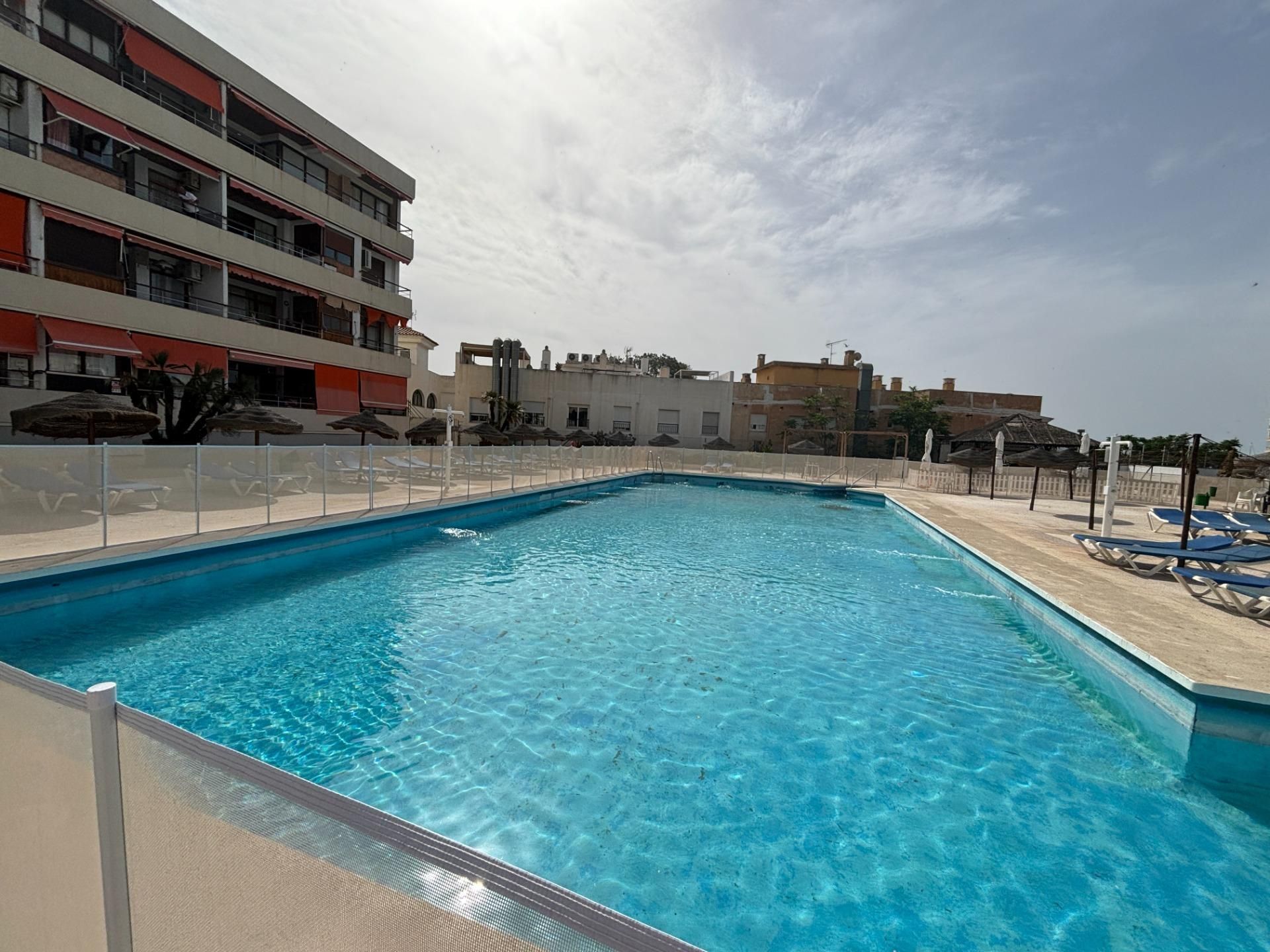 Swimming pool of Study for sale in Torremolinos  with Air Conditioner, Heating and Private garden