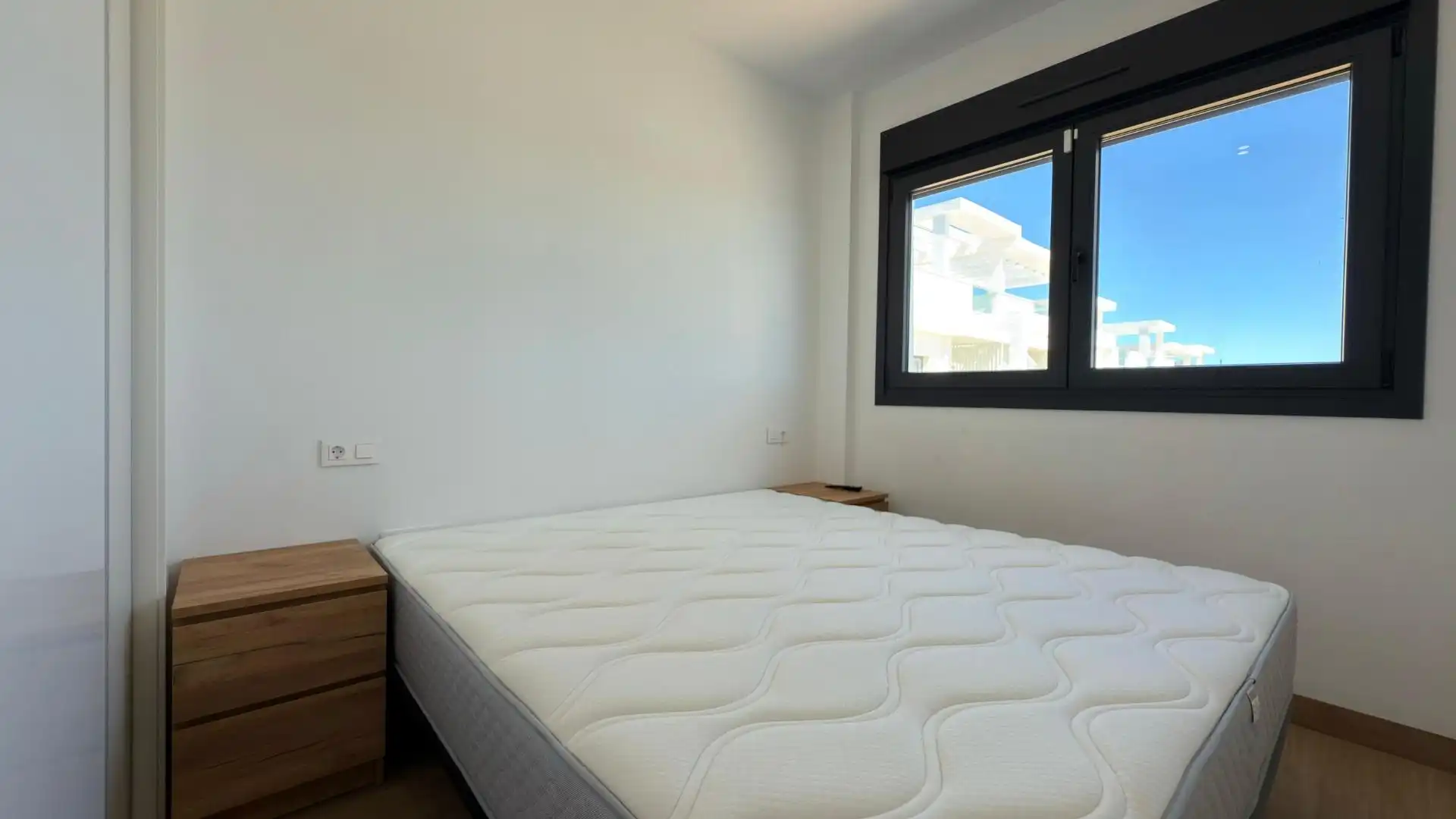 Schlafzimmer von Dachboden zum Verkauf in Finestrat mit Klimaanlage, Terrasse und Gemeinschaftspool