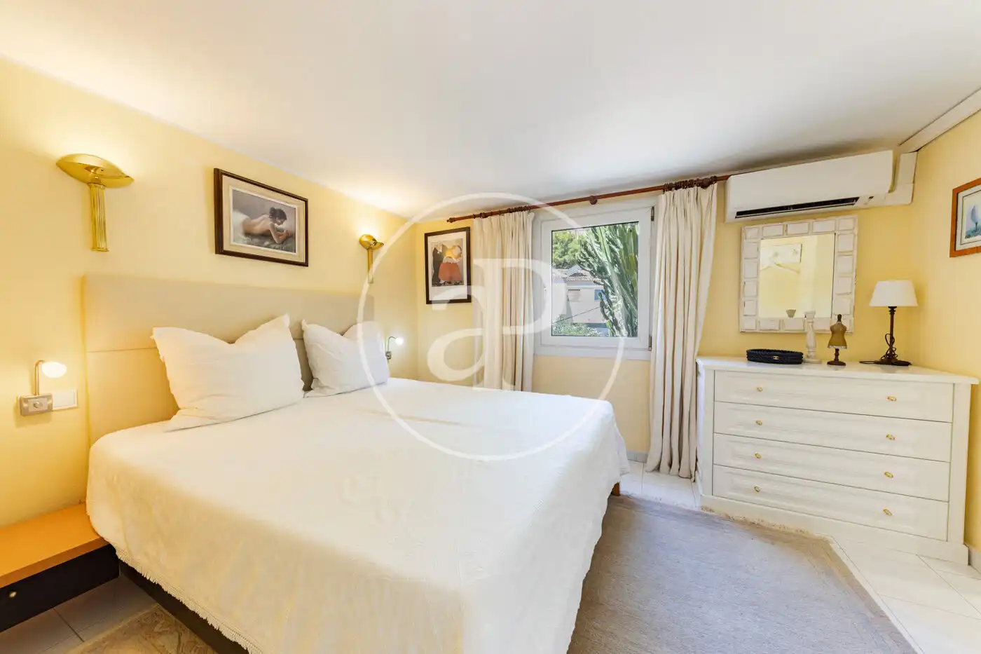 Bedroom of Flat for rent in Calvià  with Air Conditioner, Heating and Private garden