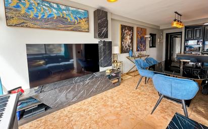 Living room of Apartment for sale in Benidorm  with Heating, Balcony and Community pool