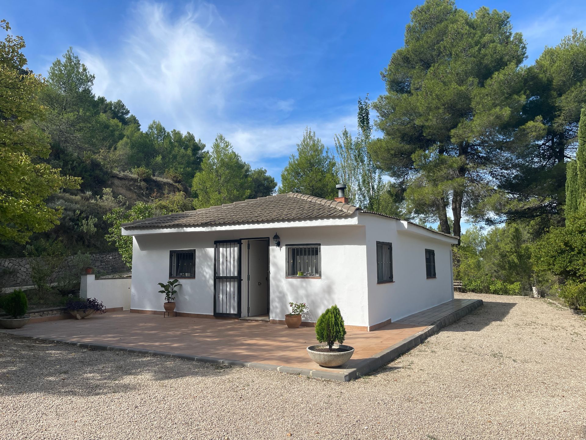 Exterior view of House or chalet for sale in Benasau  with Storage room and Furnished