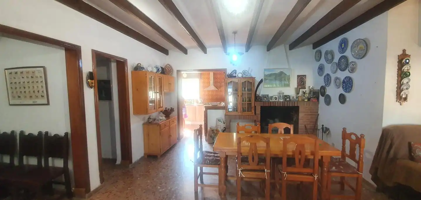 Esszimmer von Country house zum Verkauf in Ibi mit Terrasse und Schwimmbad