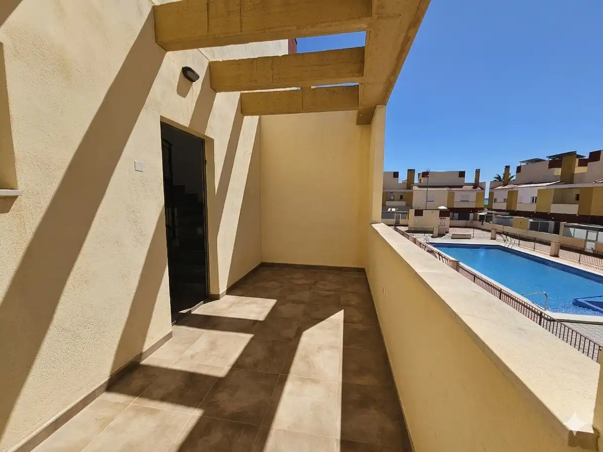 Terrace of Detached homes for sale in Los Alcázares  with Air Conditioner, Heating and Private garden